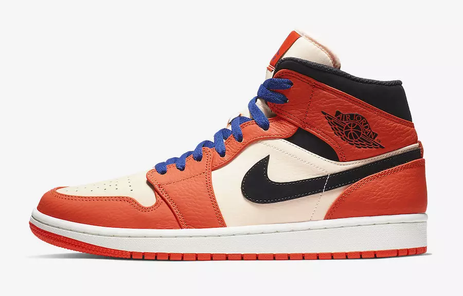 Air Jordan 1 Mid Team Orange 852542-800 תאריך שחרור