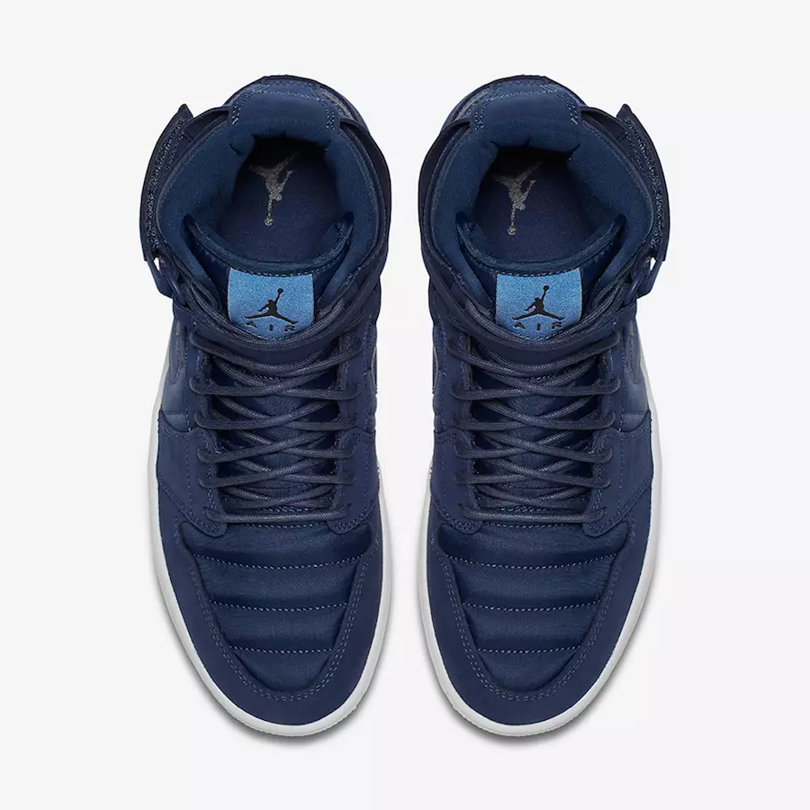 Air Jordan 1 Tali Tinggi Midnight Navy 342132-400