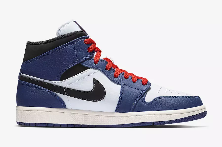 Air Jordan 1 Mid 852542-400 Tarikh Tayangan