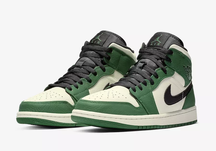 Ngày phát hành Air Jordan 1 Mid Pine Green 852542-301