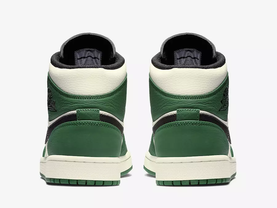 Air Jordan 1 Mid Pine Green 852542-301 Väljalaskekuupäev