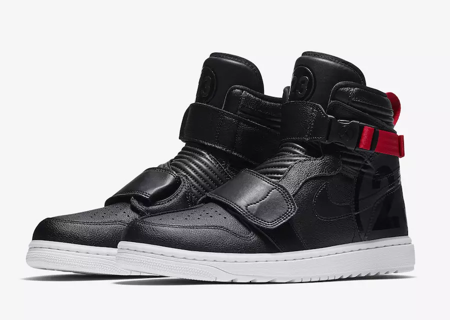 Air Jordan 1 мото хар, улаан өнгөөр худалдаанд гарлаа