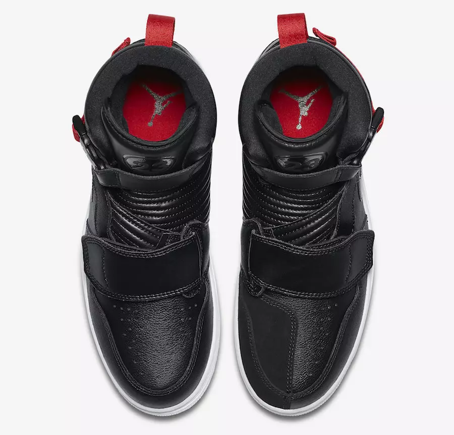 Air Jordan 1 Moto Black Red White AT3146-001 Išleidimo data