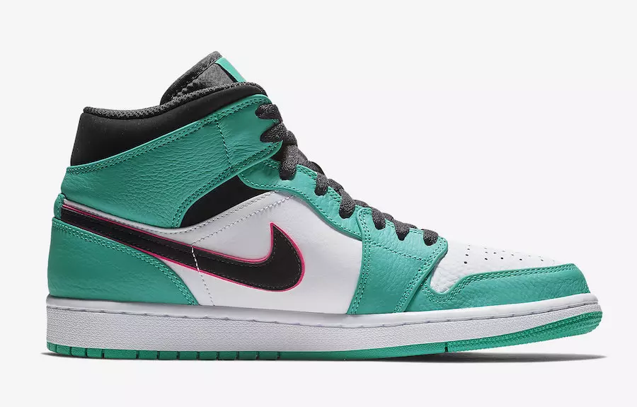 Air Jordan 1 Mid South Beach Turbo Green 852542-306 Ημερομηνία κυκλοφορίας