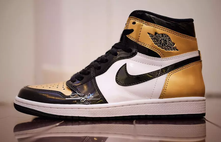 Air Jordan 1 Gold Toe 861428-007 Дата на пускане