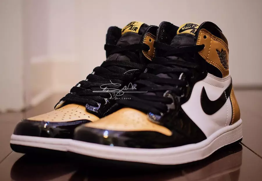 Air Jordan 1 Gold Toe 861428-007 Tarehe ya Kutolewa