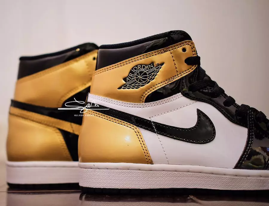 Air Jordan 1 Gold Toe 861428-007 Data di rilascio