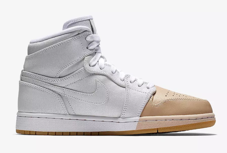 Air Jordan 1 Orta Tan Burun AH7389-107-