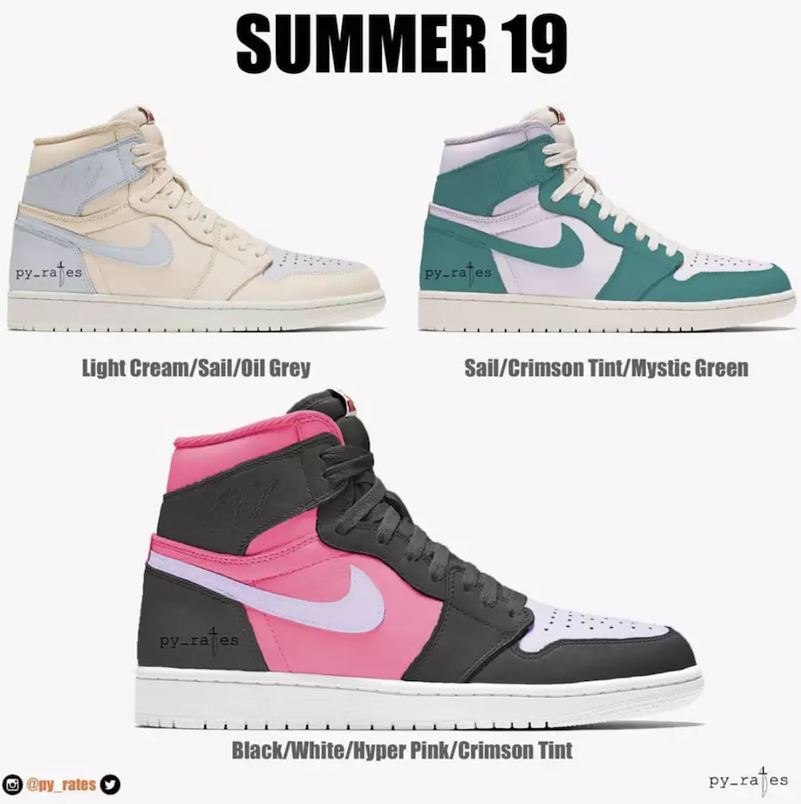 Air Jordan 1 Retro High OG Зун 2018