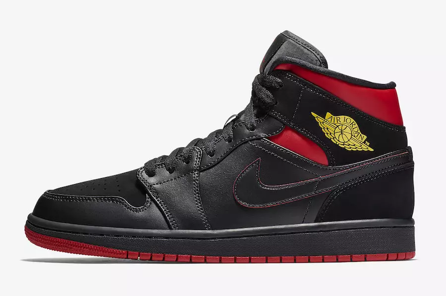 تاریخ انتشار Air Jordan 1 Mid Last Shot 554724-076