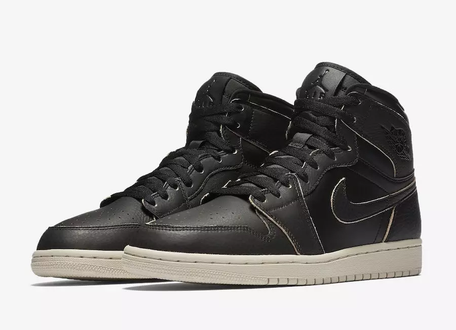 Air Jordan 1 Premium Black Desert Sand