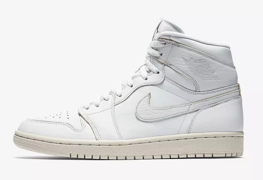 Air Jordan 1 ပရီမီယံ Pure Platinum သဲကန္တာရသဲ