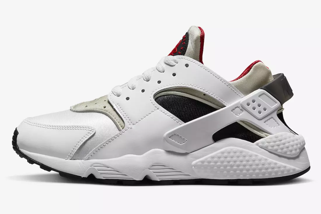 Nike Air Huarache White Black Red DV6018-100 Release Datum