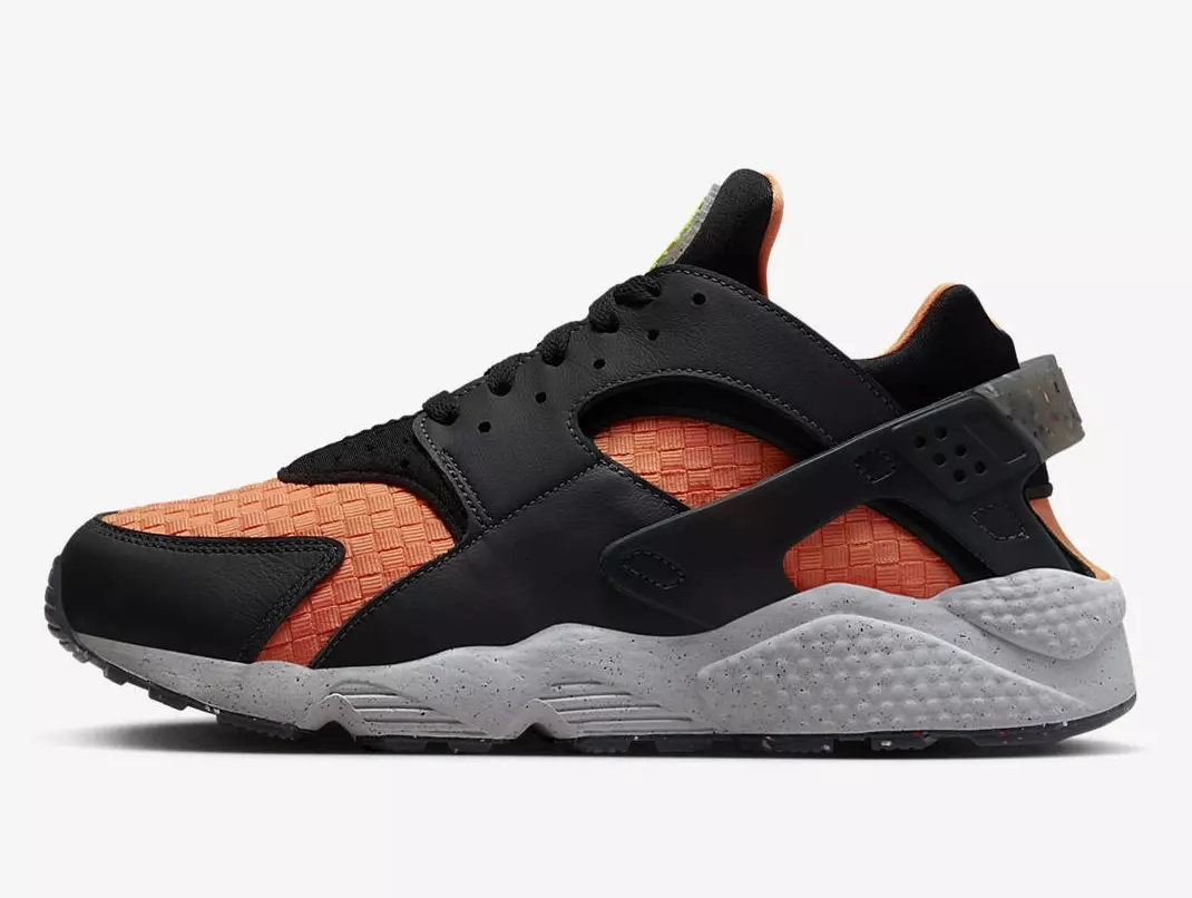 Nike Air Huarache Next Nature Black Orange DQ5013-001 ဖြန့်ချိသည့်ရက်စွဲ