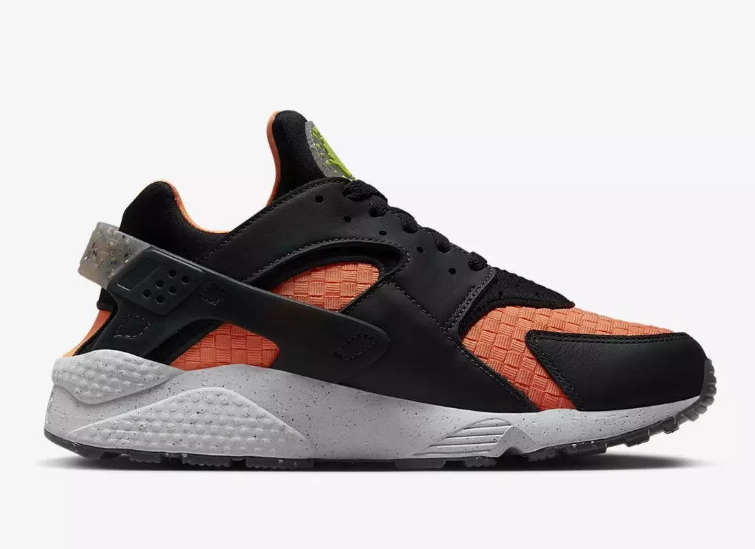 Nike Air Huarache Next Nature שחור כתום DQ5013-001 תאריך יציאה