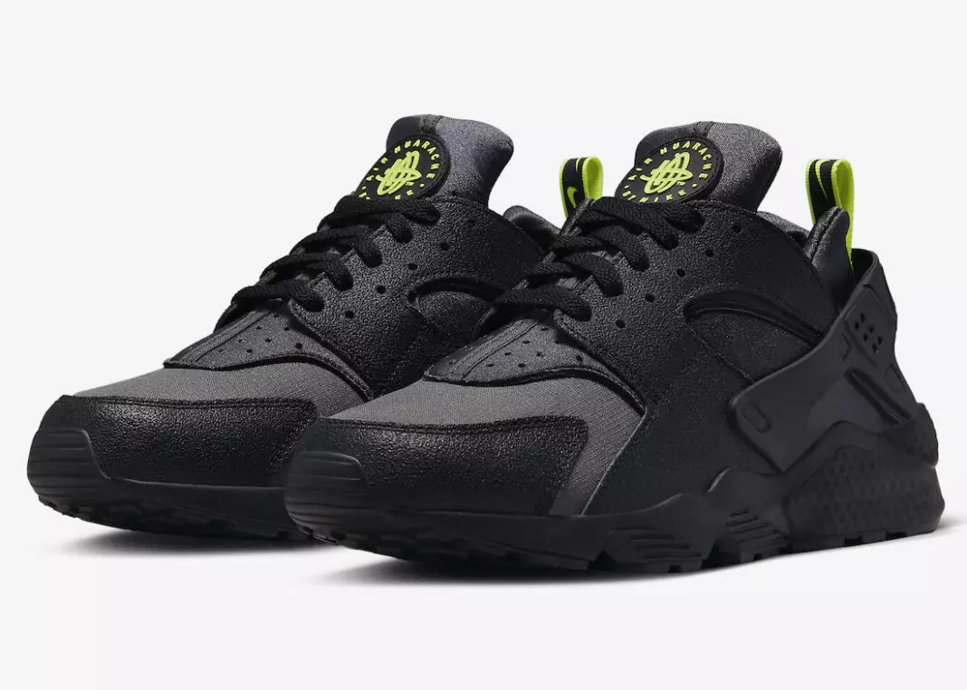 Nike Air Huarache Black Neon DZ4499-001 Utgivningsdatum