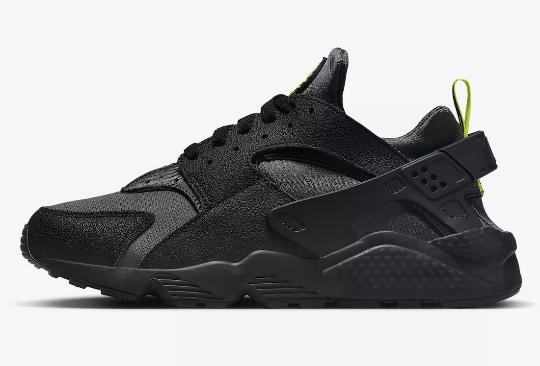 Nike Air Huarache Black Neon DZ4499-001 Julkaisupäivä