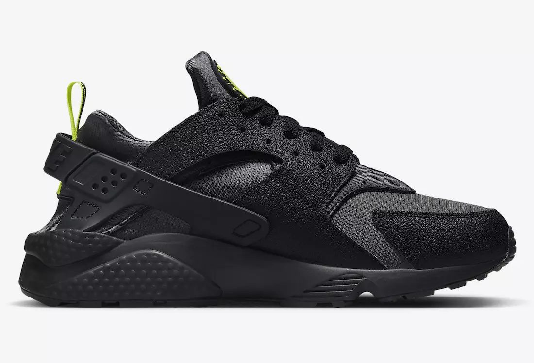 Nike Air Huarache Black Neon DZ4499-001 Tarikh Tayangan