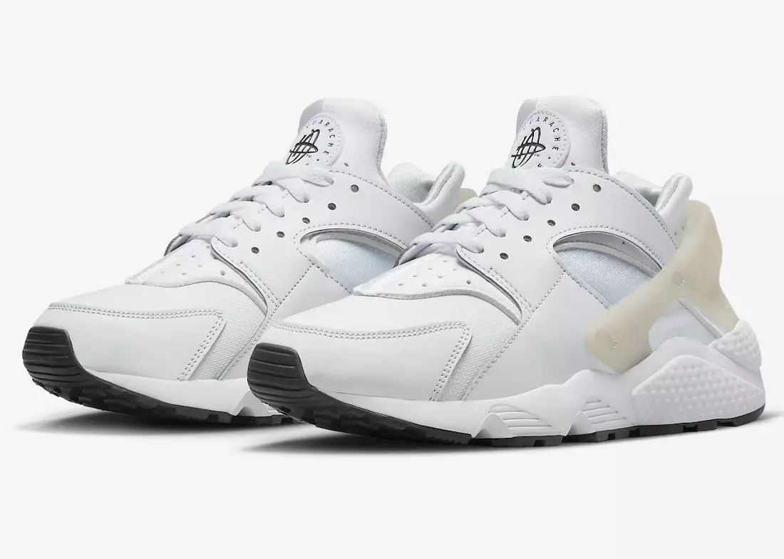 Nike Air Huarache Branco Preto DR5726-001 Data de lançamento