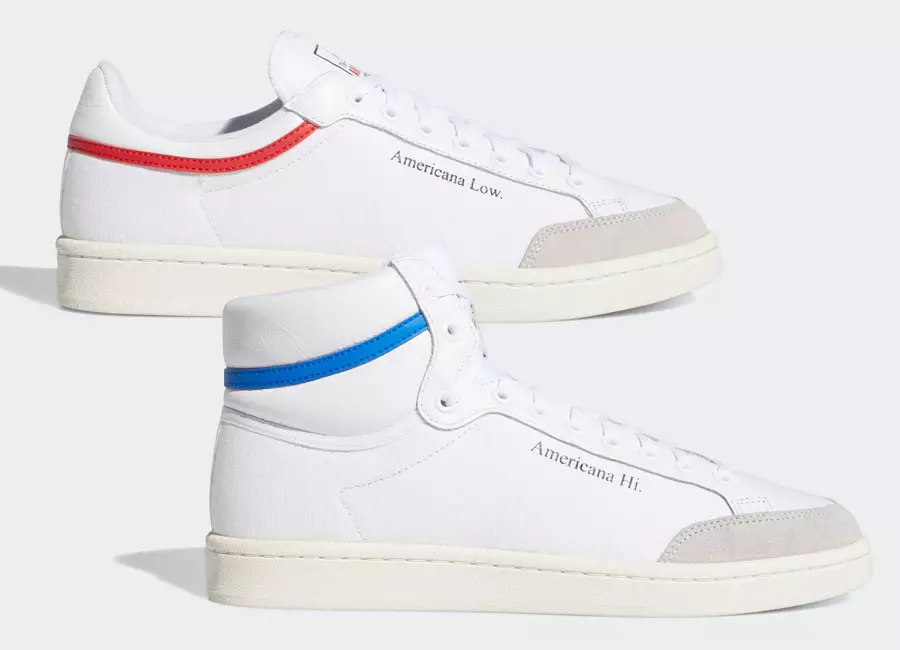 Nouvelles offres de l'adidas Americana Hi et Low