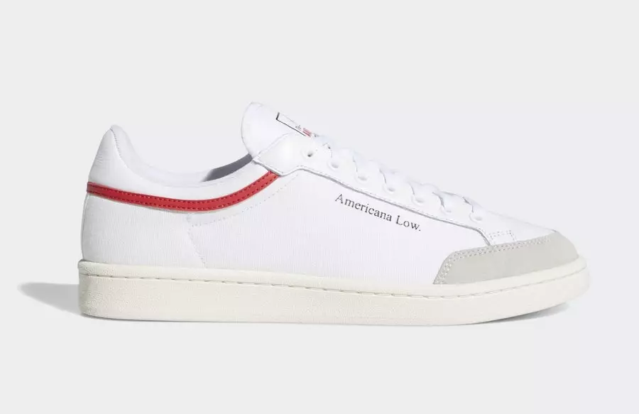 adidas Americana Low White Red EF6385 Data ta' Rilaxx