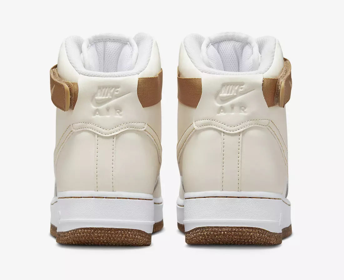 Nike Air Force 1 High inspektuar nga Swoosh Phantom White Elemental Gold DX4980-001 Data e publikimit