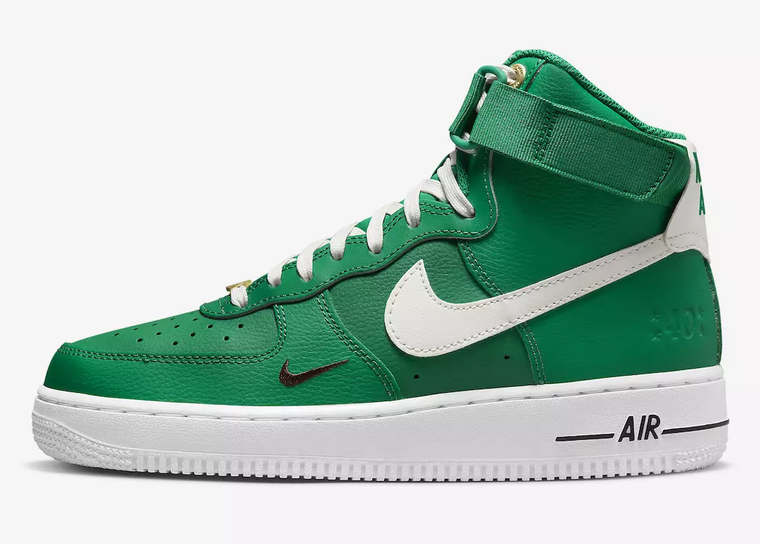 Nike Air Force 1 High Green White DQ7584-300 Julkaisupäivä