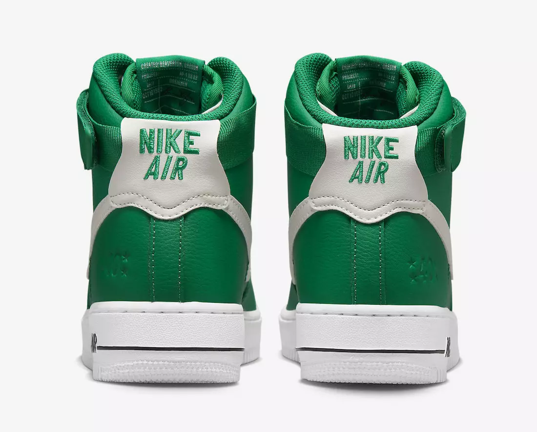 Nike Air Force 1 High Green White DQ7584-300 תאריך שחרור