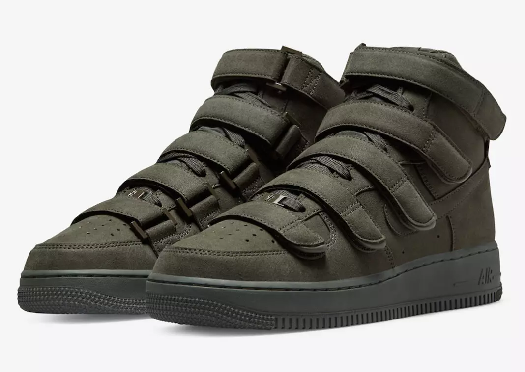 Billie Eilish Nike Air Force 1 High Sequoia DM7926-300 թողարկման ամսաթիվ