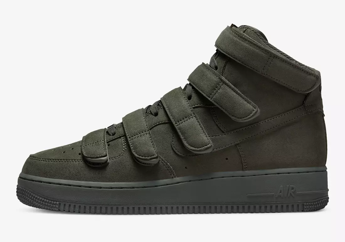 Billie Eilish Nike Air Force 1 High Sequoia DM7926-300 Data de llançament