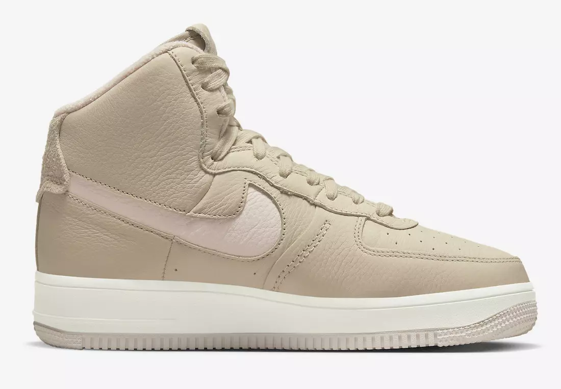 Nike Air Force 1 High Sculpt Sandrift Light Pehmeä Pinkki DC3590-103 Julkaisupäivä