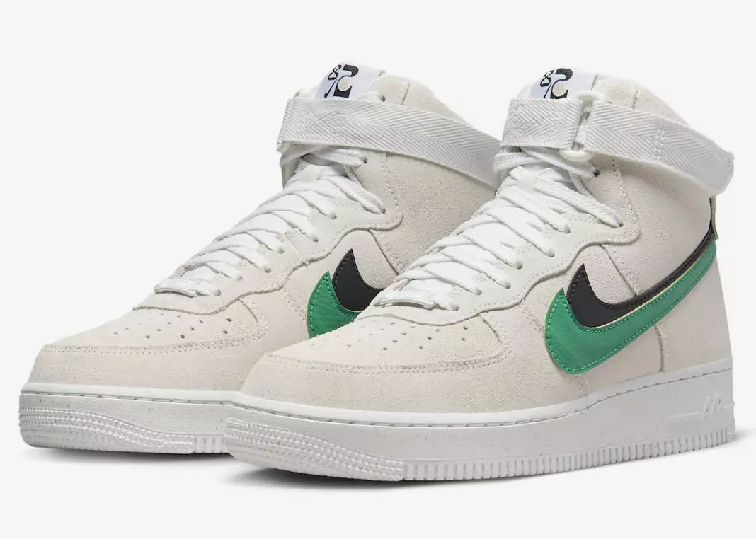 Nike Air Force 1 High Summit White Neptune Green Black Sesame DO9460-100 Дата на издаване