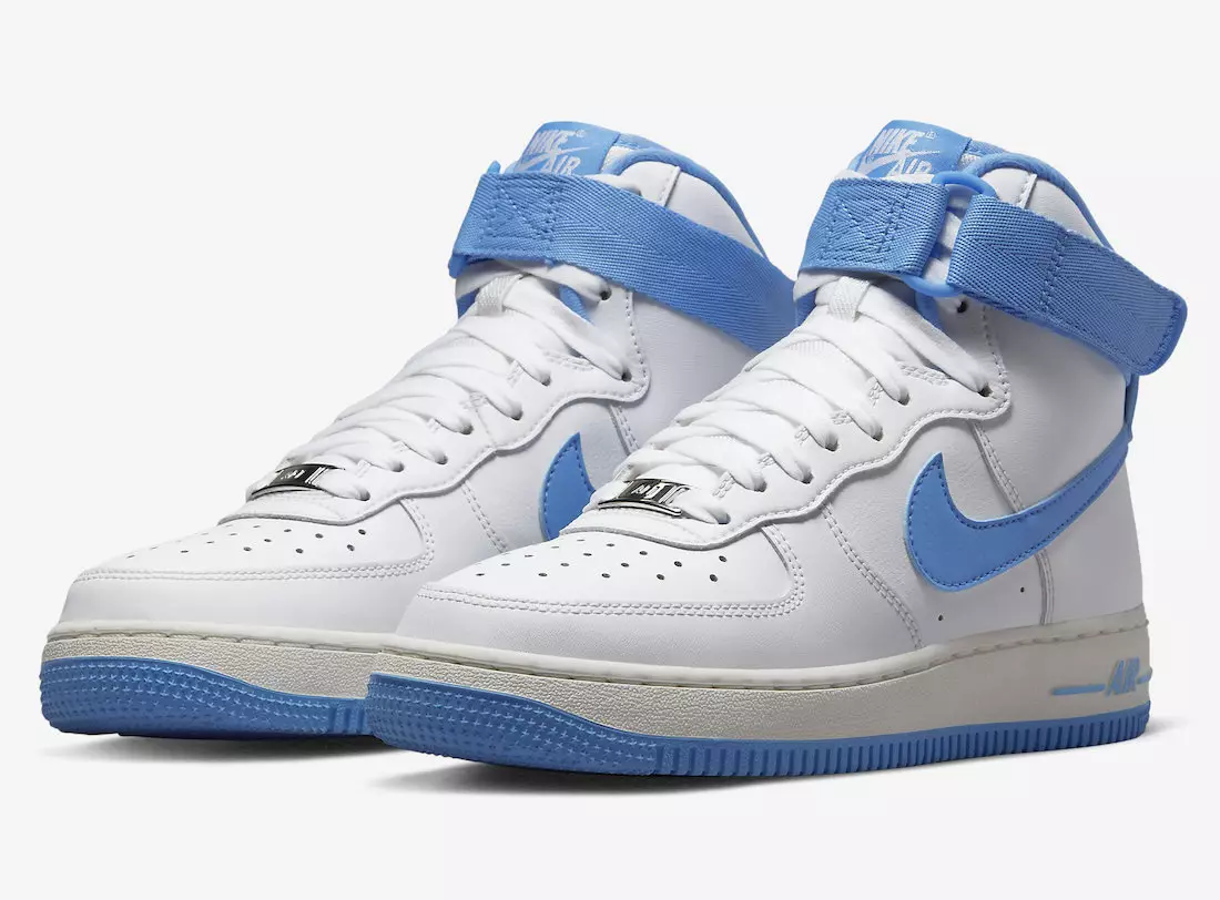 Nike Air Force 1 High „University Blue“ на пат