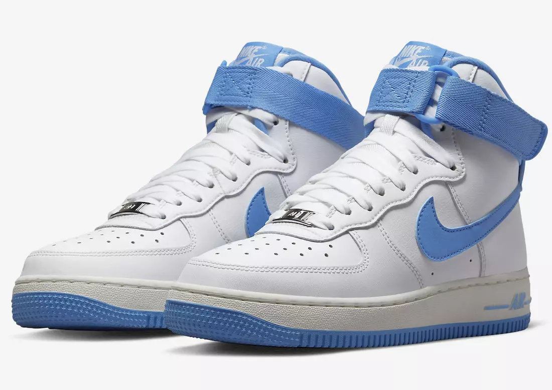 Nike Air Force 1 High White University Blue DX3805-100 Datum izdavanja