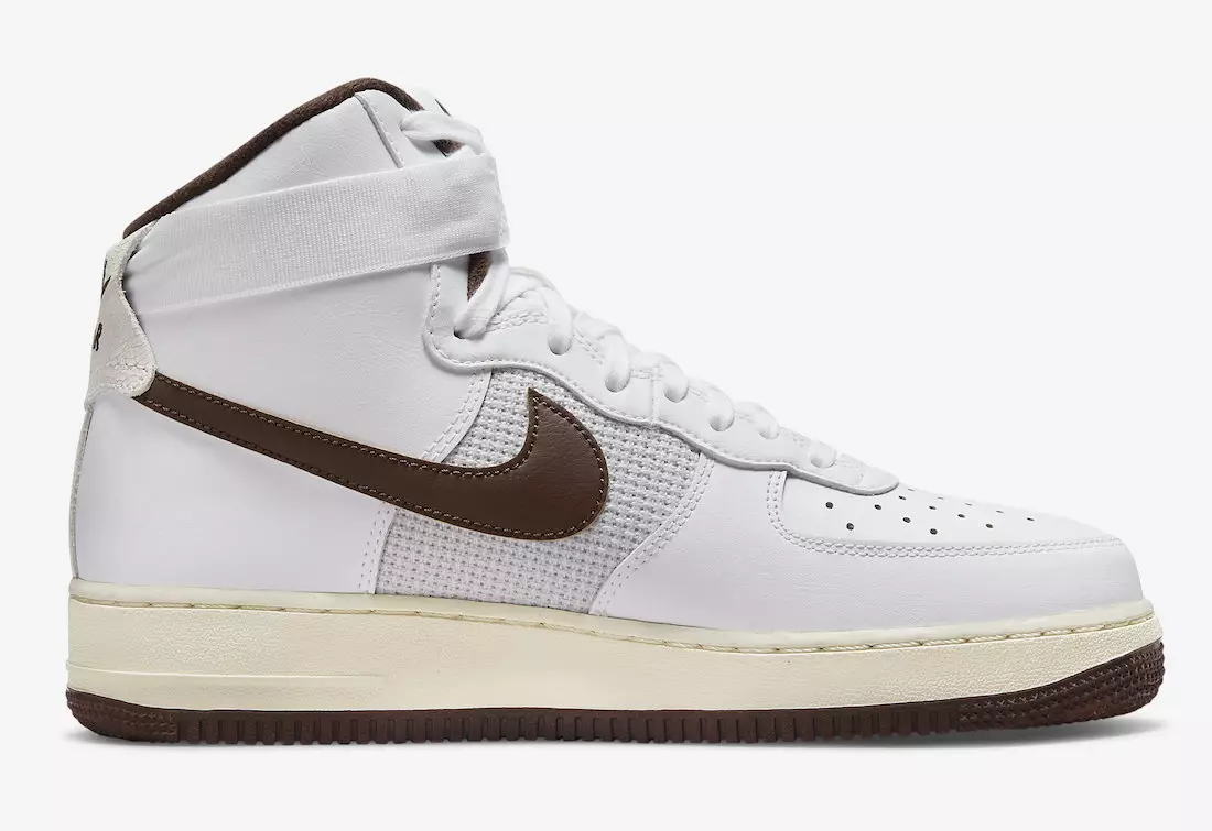 Nike Air Force 1 High Vintage White Ċikkulata DM0209-101 Data ta 'Ħruġ