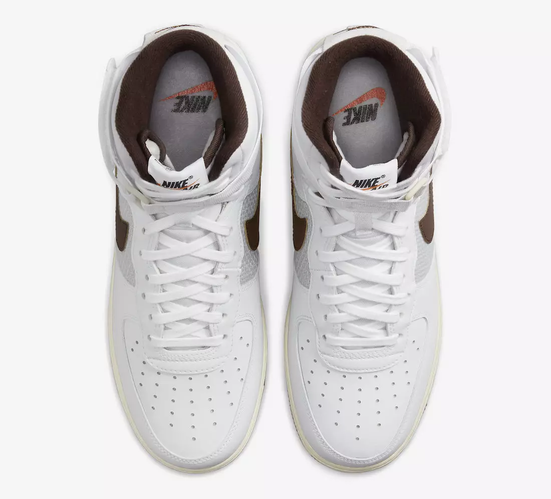 Nike Air Force 1 Chocolate White Vintage DM0209-101 Data e publikimit