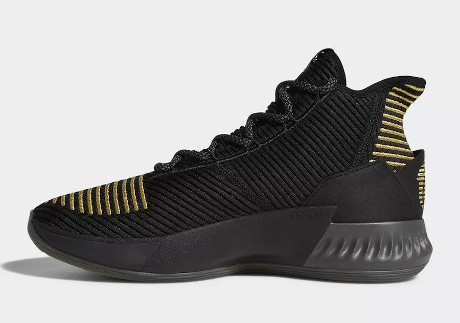 Adidas D Rose 9 Black Gold BB7657 Išleidimo data