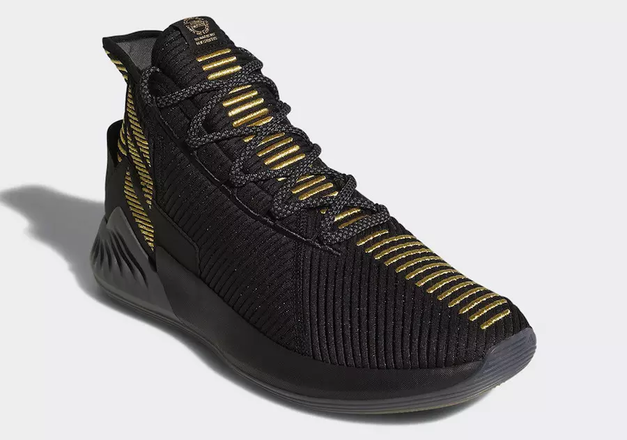 Adidas D Rose 9 Black Gold BB7657 Izlaišanas datums