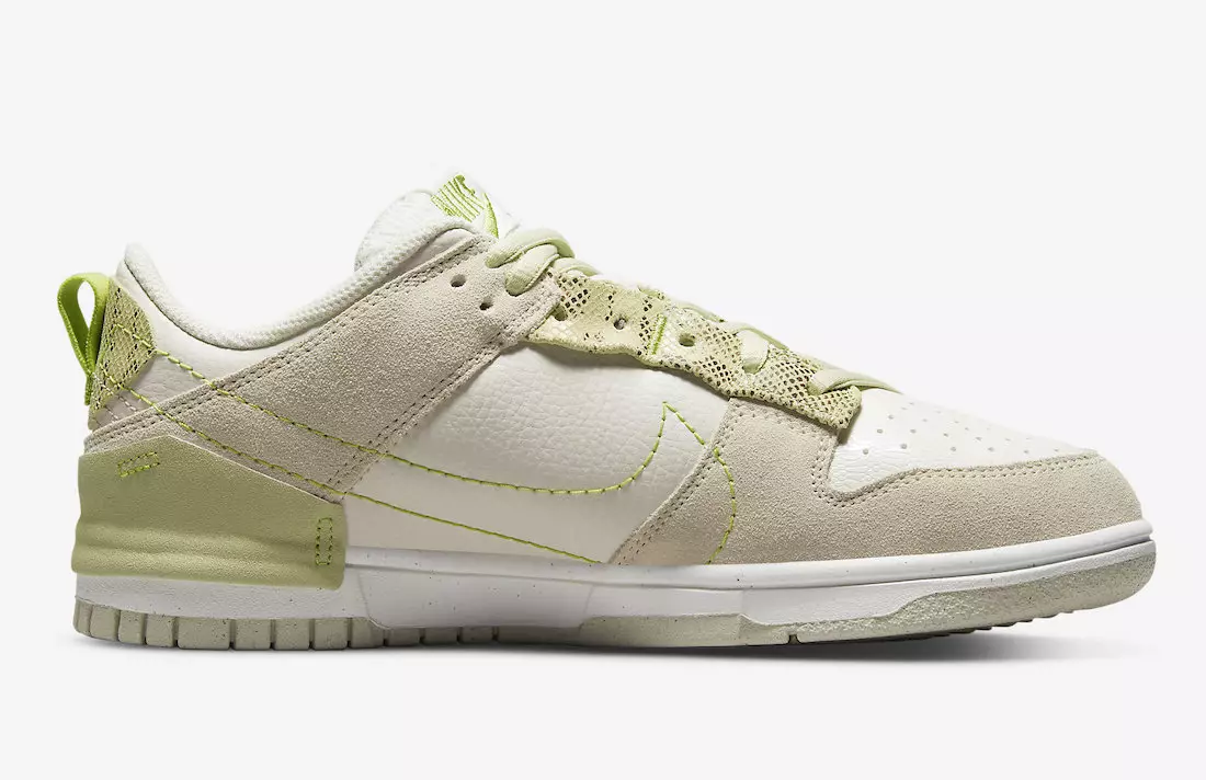 Nike Dunk Low Disrupt 2 Green Snake DV3206-001 Data tal-Ħruġ