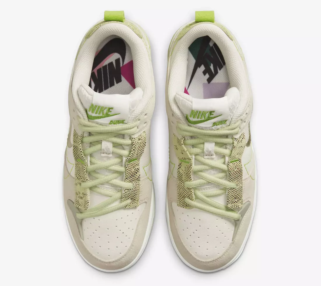 Data e publikimit të Nike Dunk Low Disrupt 2 Green Snake DV3206-001