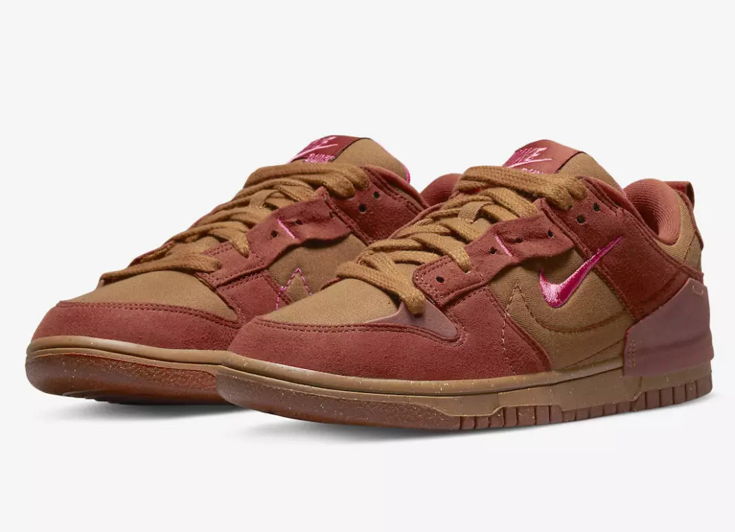 Nike Dunk Low Disrupt 2 Desert Bronze Pushti Prime Rugged Orange DH4402-200 Chiqarilish sanasi