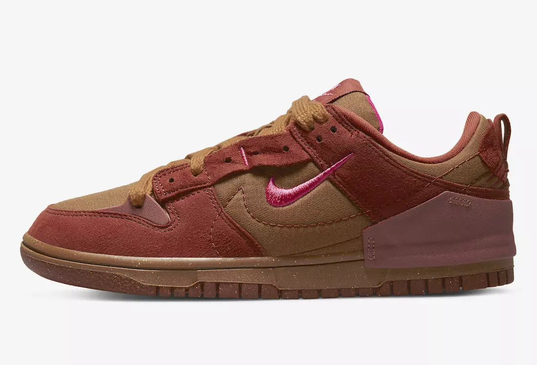 Nike Dunk Low Disrupt 2 Desert Bronze Pink Prime Rugged Orange DH4402-200 Release Date