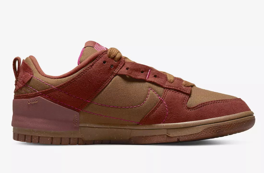 Nike Dunk Low Disrupt 2 Desert Bronze Pink Prime Rugged Orange DH4402-200 Datum vydání