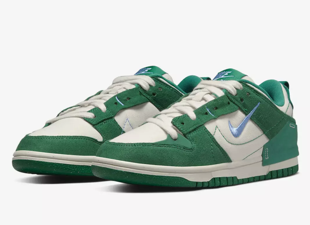 Nike Dunk Low Disrupt 2 Phantom University Blue Malachite DH4402-001 Udgivelsesdato