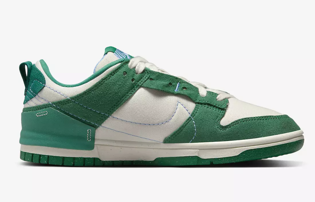 Nike Dunk Low Disrupt 2 Phantom University Blue Malachite DH4402-001 Udgivelsesdato