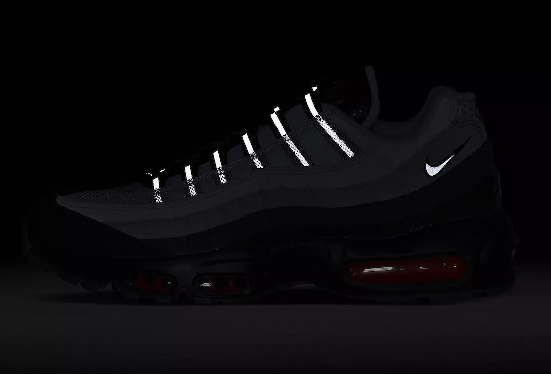 Nike Air Max 95 fekete fehér tiszta platina világos füstszürke DQ3979-001 Megjelenés dátuma