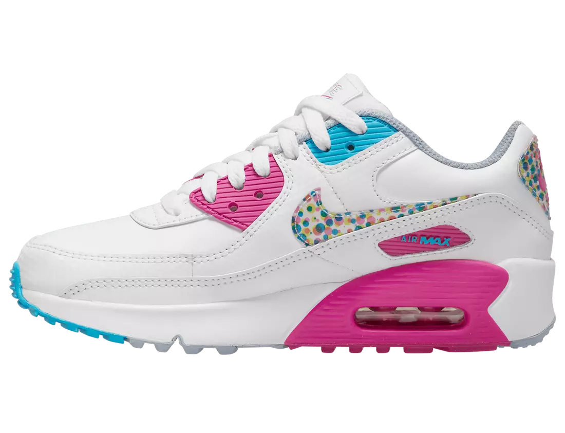 Nike Air Max 90 GS Polka Dots DV1843-100 Julkaisupäivä