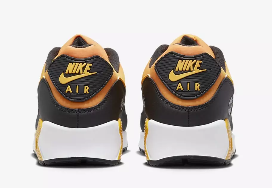 Nike Air Max 90 Kumquat Universitéit Gold DQ8974-800 Release Datum