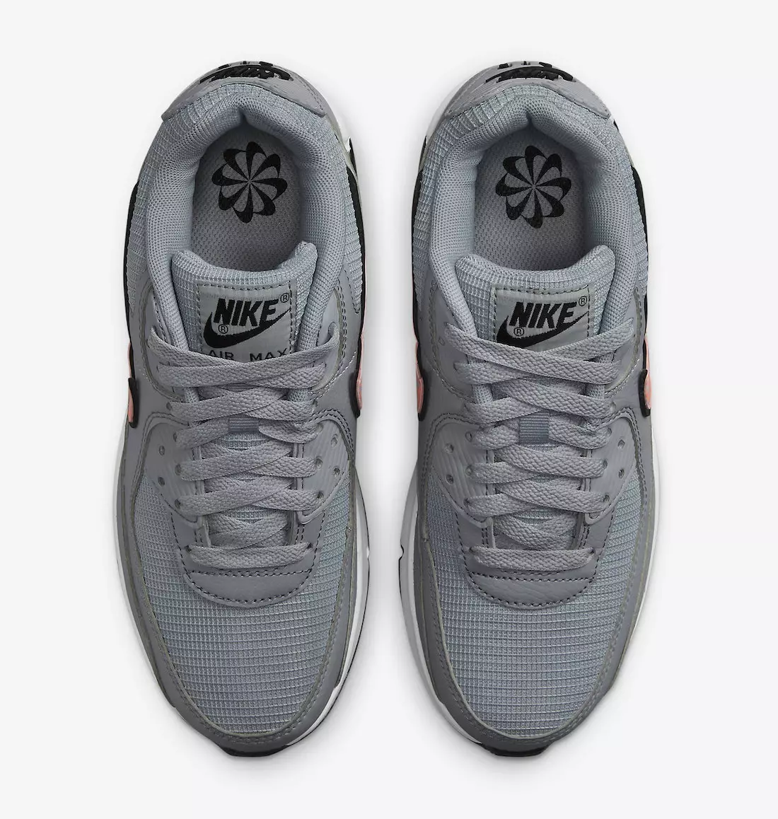 Nike Air Max 90 GS Grey Orange DZ5637-001 Release Datum