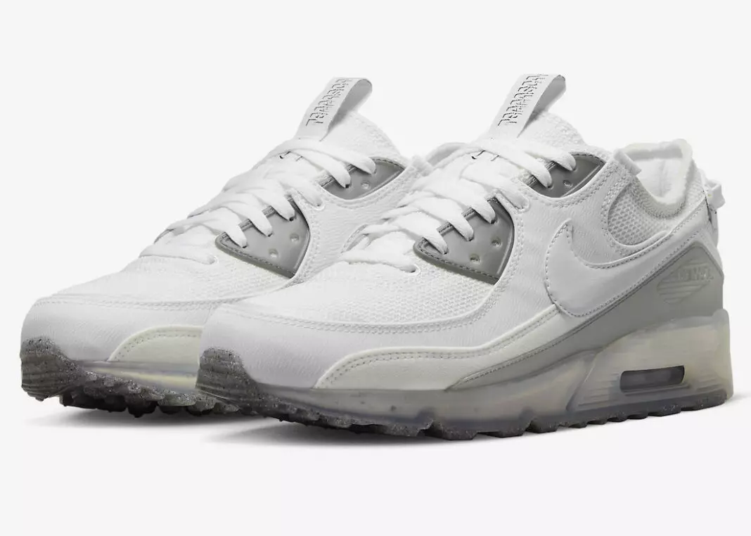 Tarehe ya Kutolewa ya Nike Air Max 90 Terrascape White Grey DQ3987-101